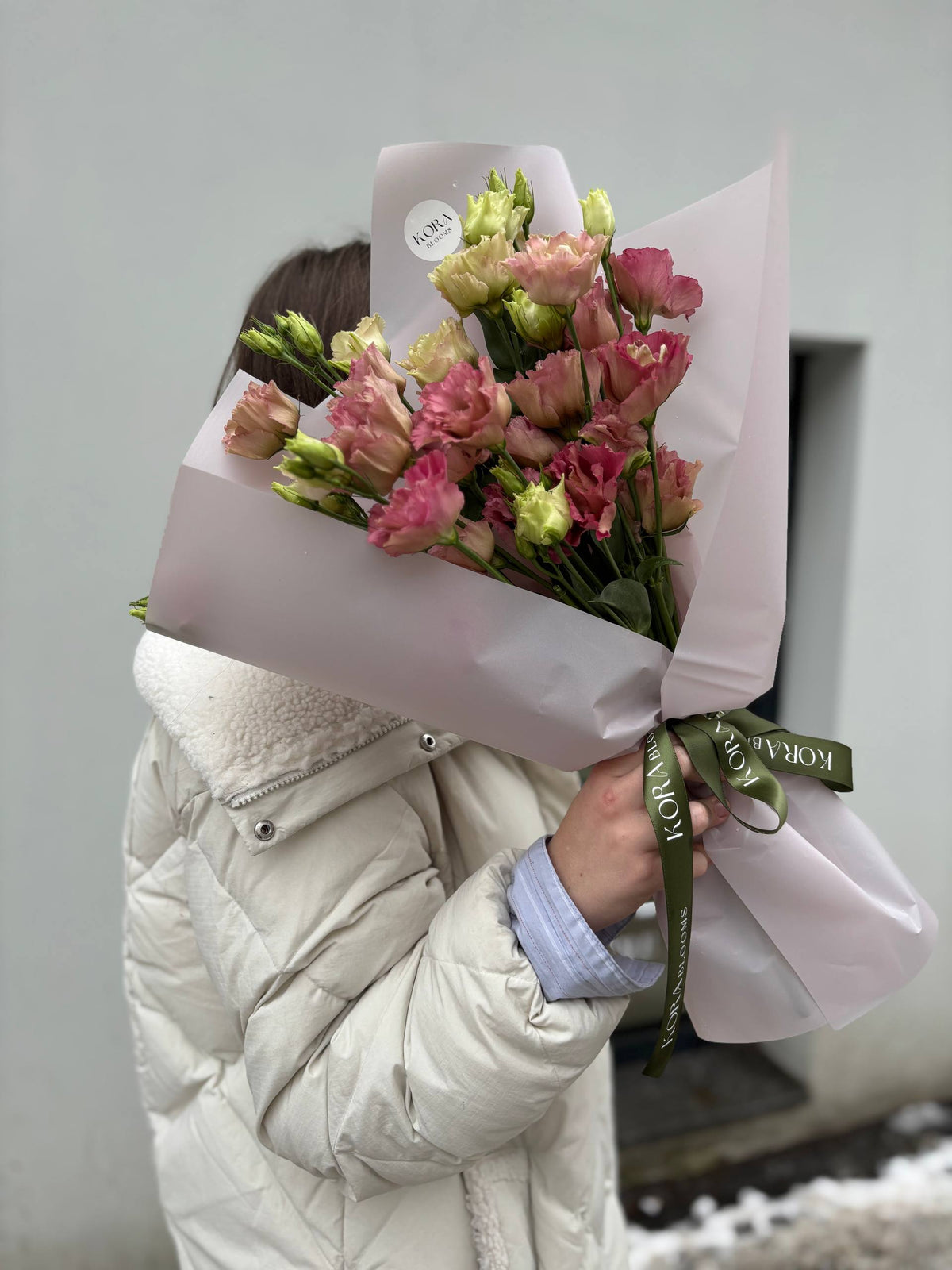Mono Bouqet Lisianthus